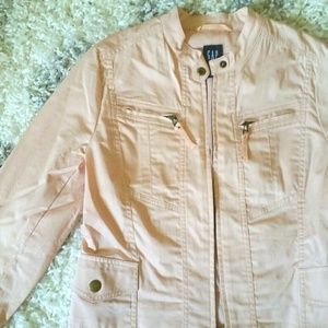 GAP Lightweight Cotton Moto Jacket